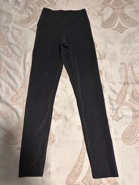 Beach Riot Black Ribbed High-Waist Leggings